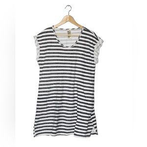 Free People | Terry Cloth Stripped Dress | Size Medium